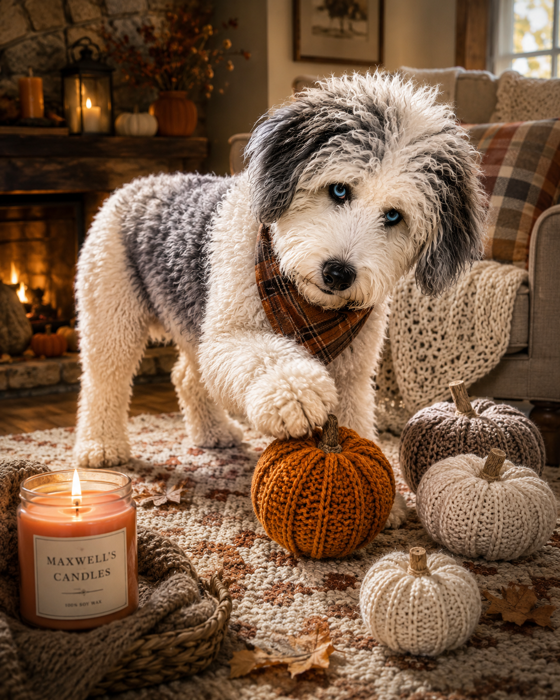 Maxwell with Cashmere Pumpkin
